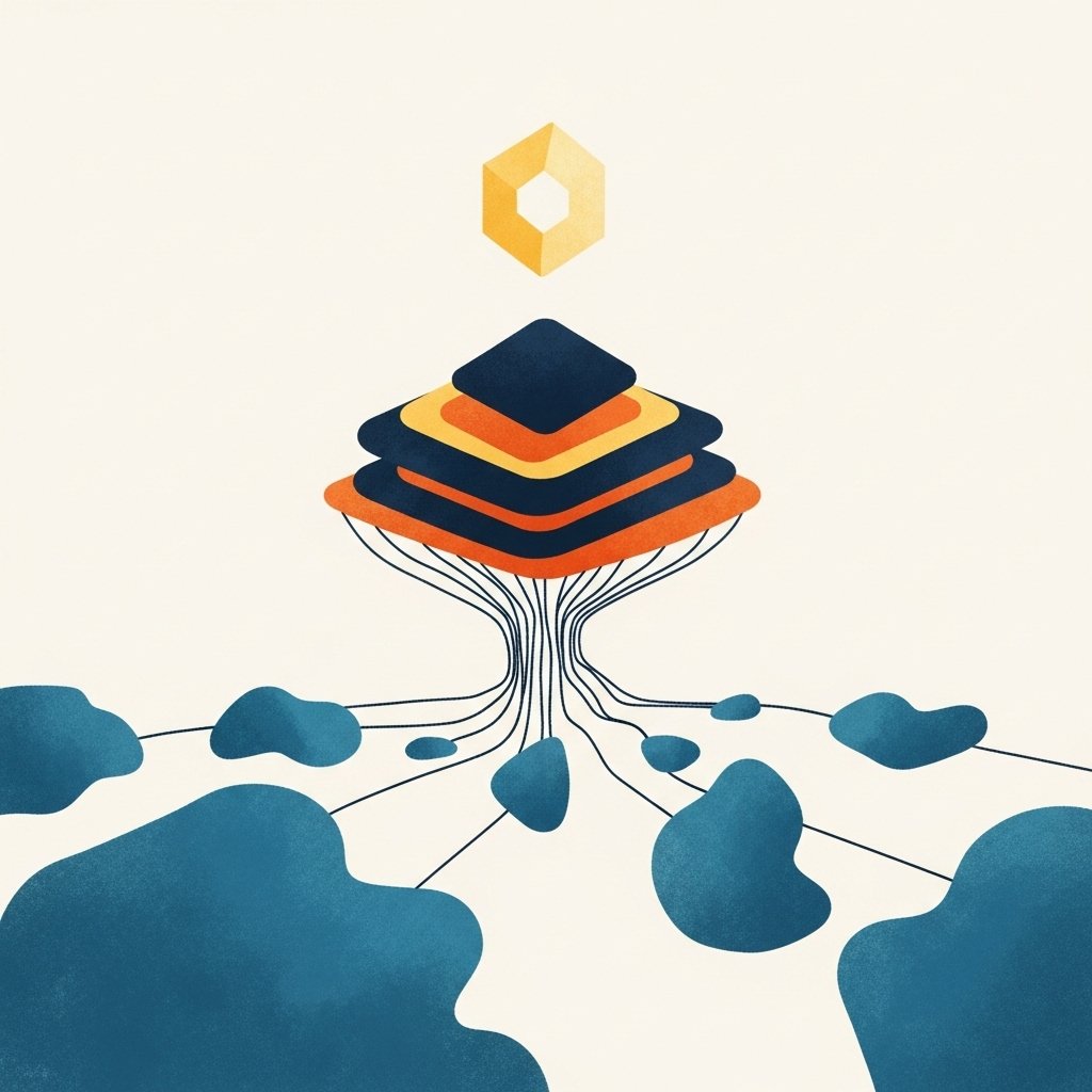 AI system designing trust structures that transform long decision processes into confidence while maximizing the value of business assets