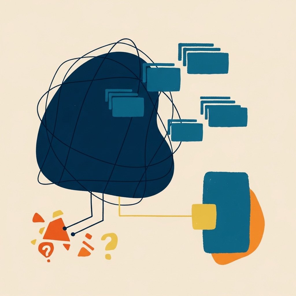 AI system structuring a search strategy that delivers precise answers to user questions, building trust and guiding potential customers toward confident purchasing decisions