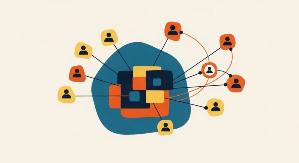 AI system establishing a retention system that encourages repeat visits and purchases through periodic reminders and benefits, keeping customers returning to the brand